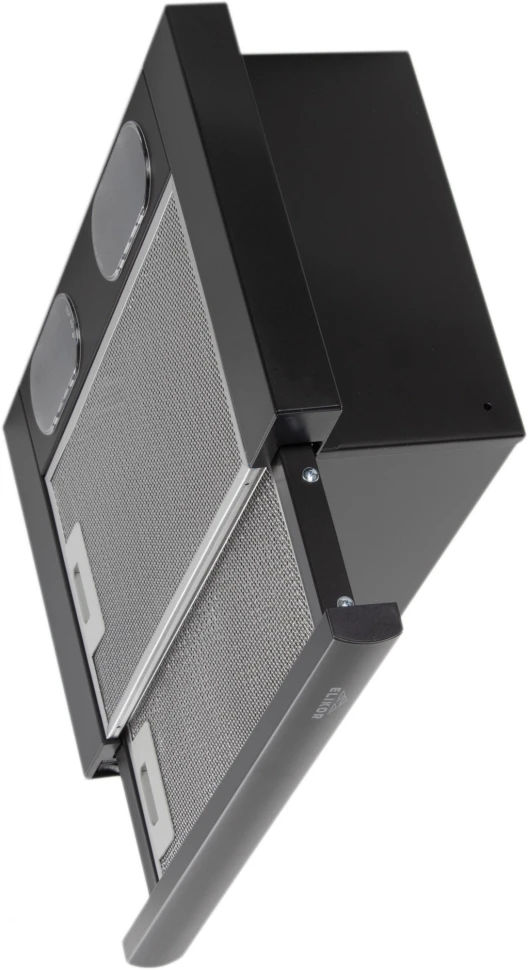 Вытяжка встраиваемая Elikor Интегра 50П-400-В2Л черный управление: кнопочное (1 мотор)