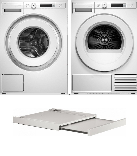 Комплект Asko Classic 3: W1084BW + T108HBW + HS60W  