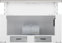 Вытяжка встраиваемая Krona Kamilla ECO 600 IX нержавеющая сталь/белый управление: кнопочное (1 мотор)