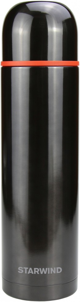 Термос Starwind 20-1200/1 1.2л. графитовый картонная коробка  