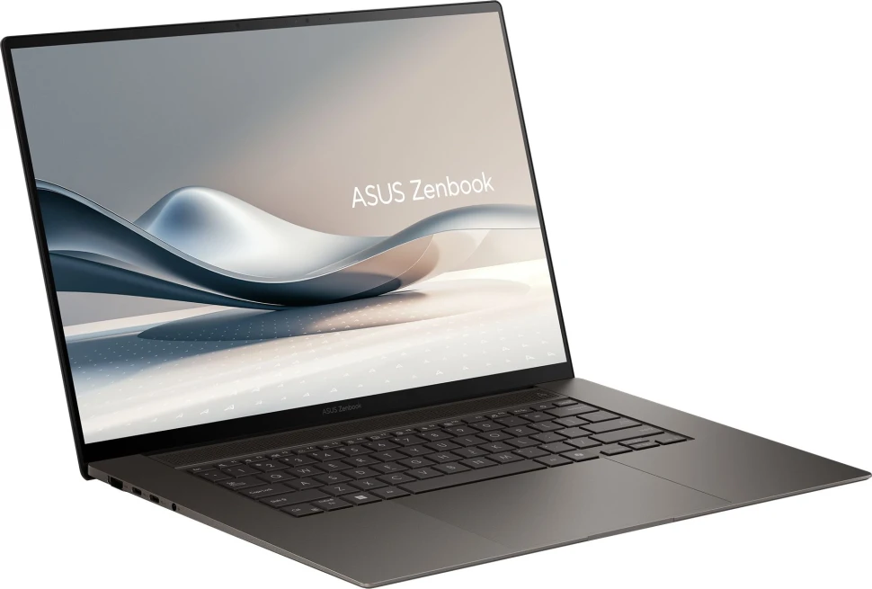 Ноутбук Asus Zenbook S 16 OLED UM5606GA-SS261W Ryzen AI 9 465 32Gb SSD2Tb AMD Radeon 880M 16" OLED 3K (2880x1800) Windows 11 Home grey WiFi BT Cam Bag (90NB17H5-M00CM0)  