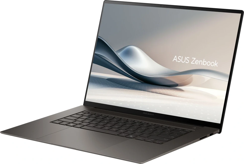 Ноутбук Asus Zenbook S 16 OLED UM5606GA-SS261W Ryzen AI 9 465 32Gb SSD2Tb AMD Radeon 880M 16" OLED 3K (2880x1800) Windows 11 Home grey WiFi BT Cam Bag (90NB17H5-M00CM0)  