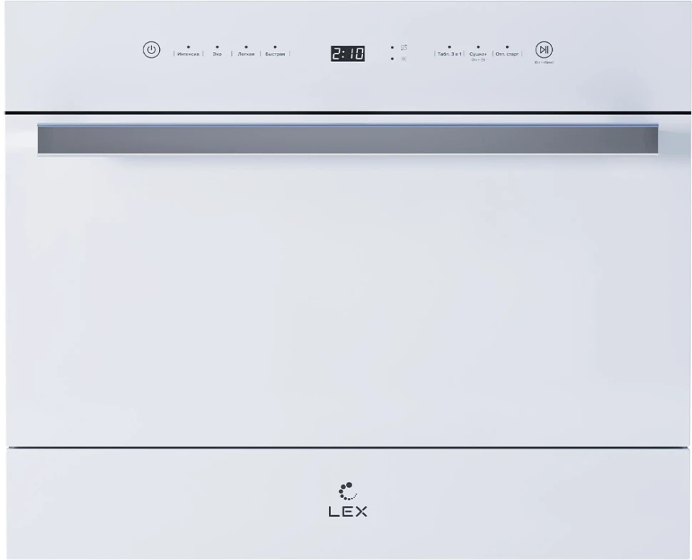 Посудомоечная машина Lex DW4541WH Compact белый (компактная)  