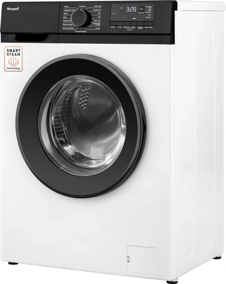 Стиральная машина Weissgauff WM 45106 Steam класс: A+ загр.фронтальная макс.:6кг белый  
