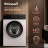 Стиральная машина Weissgauff WM 45106 Steam класс: A+ загр.фронтальная макс.:6кг белый  