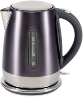 Чайник электрический Hyundai HYK-S7777 1.7л. 2200Вт графит/серебристый корпус: металл