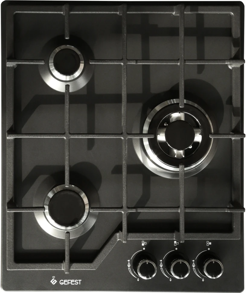 Газовая варочная поверхность Gefest ПВГ 1100 К2 черный