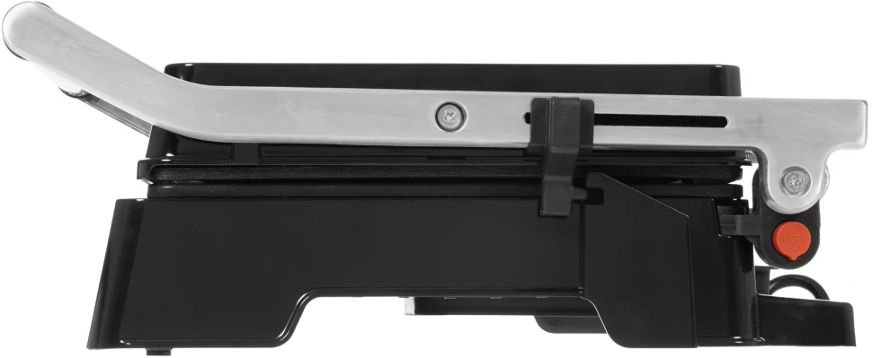 Электрогриль Supra GS-7410 2000Вт черный/серебристый