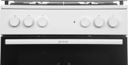 Плита Комбинированная Gorenje GK6A20WF белый (стеклянная крышка) реш.чугун