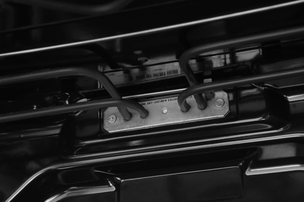 Плита Комбинированная Gorenje GK6A20WF белый (стеклянная крышка) реш.чугун