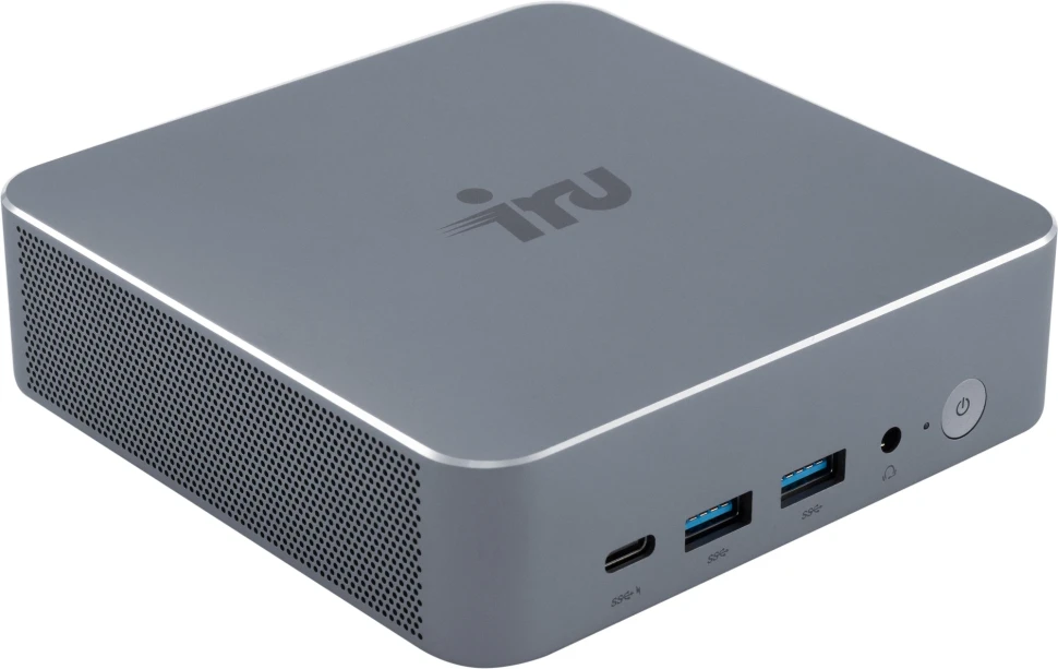 Неттоп IRU Tactio 515 i5 12450H (2) 16Gb SSD512Gb UHDG Windows 11 Pro 64 2xGbitEth WiFi BT 100W серый (2108530)  