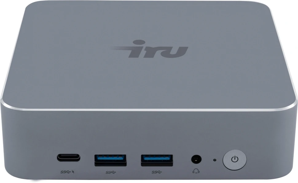 Неттоп IRU Tactio 515 i5 12450H (2) 16Gb SSD512Gb UHDG Windows 11 Pro 64 2xGbitEth WiFi BT 100W серый (2108530)  