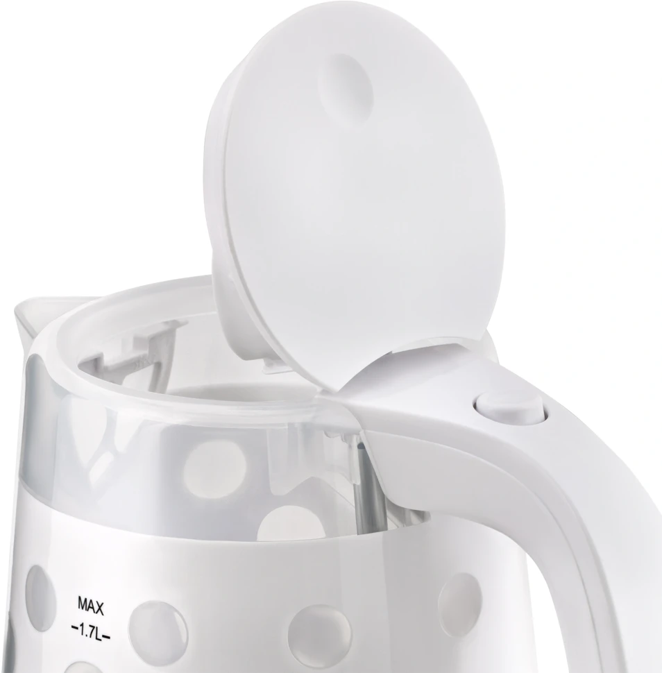 Чайник электрический Vitek VT-7048 1.7л. 2200Вт белый корпус: пластик  