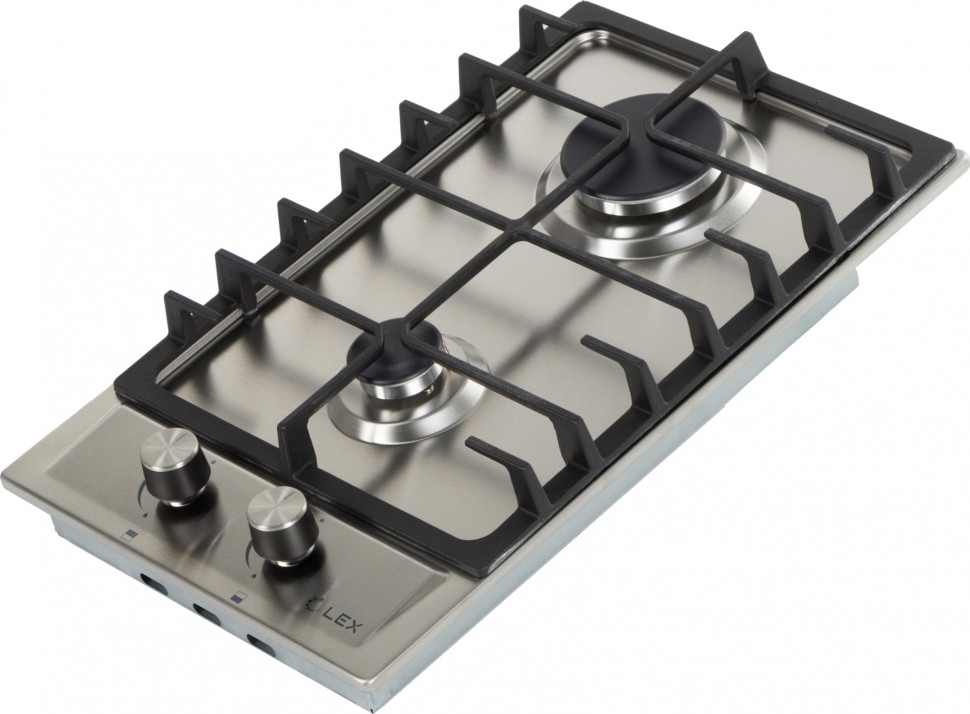 Газовая варочная поверхность Lex GVS 321 IX нержавеющая сталь  