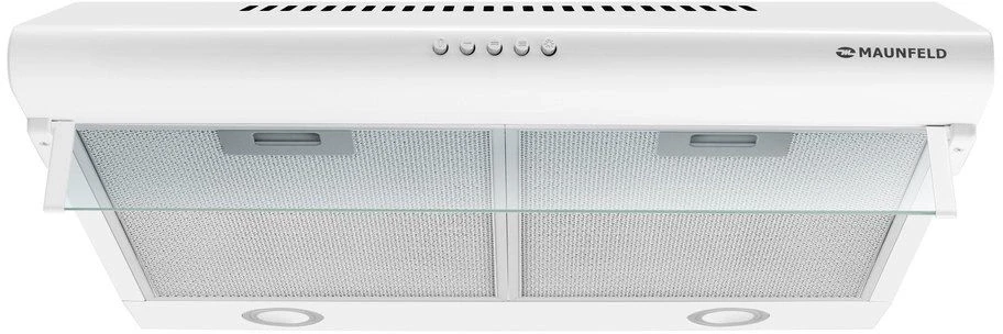 Вытяжка козырьковая Maunfeld MP-1 60 белый управление: кнопочное (1 мотор)
