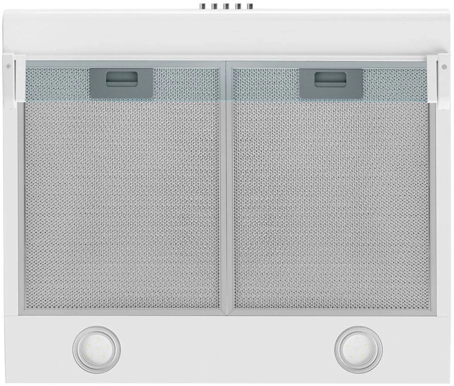 Вытяжка козырьковая Maunfeld MP-1 60 белый управление: кнопочное (1 мотор)