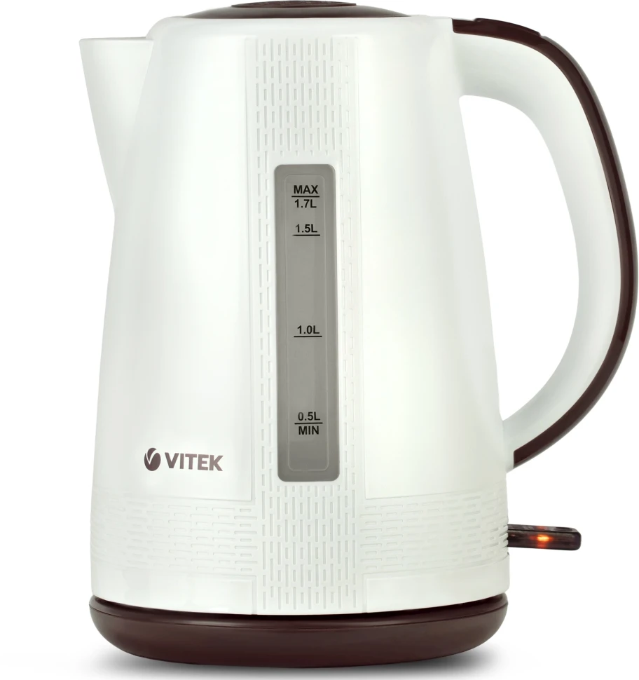 Чайник электрический Vitek VT-7055 1.7л. 2150Вт белый корпус: пластик  