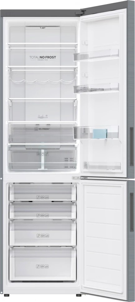 Холодильник Haier C2F637CXRGU1 2-хкамерн. нержавеющая сталь