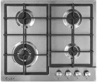 Газовая варочная поверхность Lex GVS 640 IX нержавеющая сталь