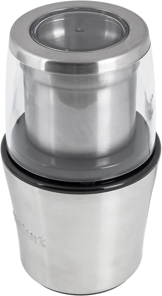 Кофемолка Kitfort КТ-1329 200Вт сист.помол.:ротац.нож вместим.:70гр серебристый