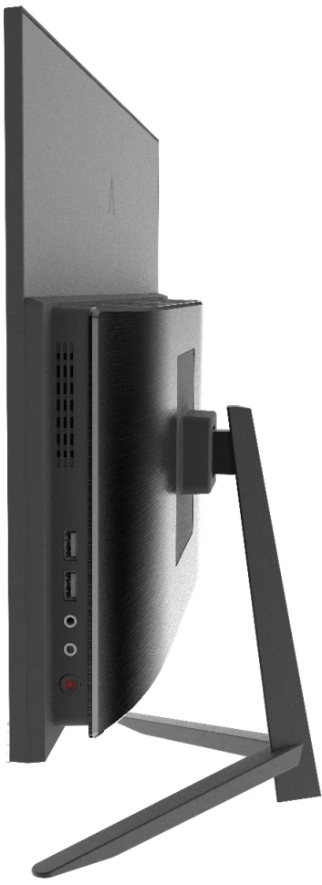 Моноблок Digma Pro Base 23.8" Full HD i3 12100 (3.3) 8Gb SSD512Gb UHDG 730 CR Windows 11 Pro GbitEth WiFi BT 90W клавиатура мышь Cam черный 1920x1080