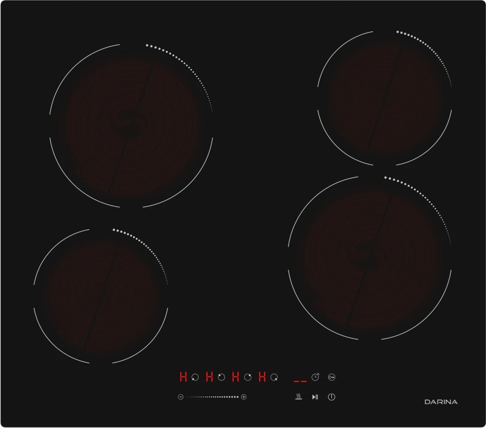Варочная поверхность Darina 6P E 323 B черный  