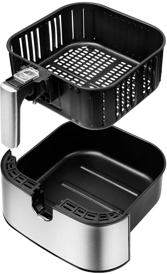 Аэрогриль Kitfort KT-2228 5.5л 1700Вт серебристый (КТ-2228)