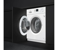 Встраиваемая стиральная машина SMEG LSIA147S с сушкой