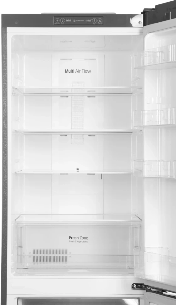 Холодильник LG GA-B419SDJL 2-хкамерн. графит глянц. инвертер