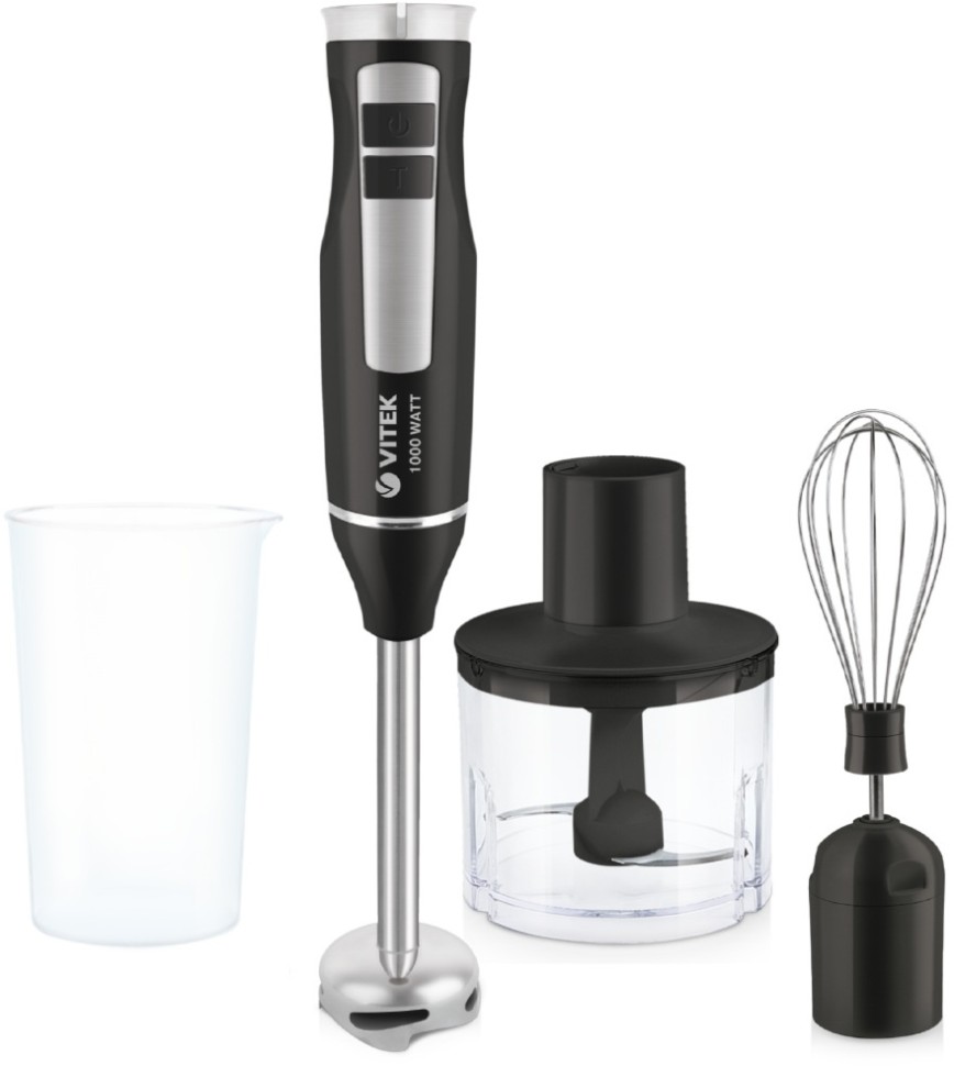 Блендер погружной Vitek VT-8542 1000Вт черный  