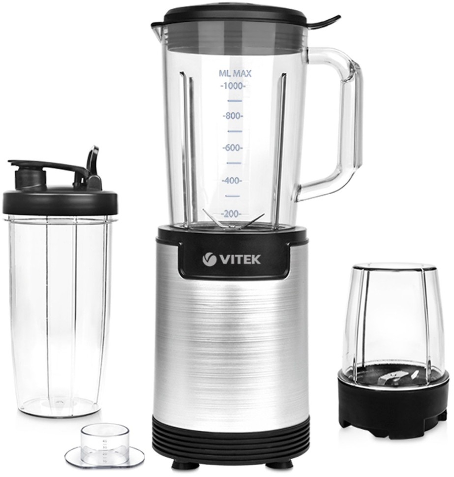 Блендер стационарный Vitek VT-8528 900Вт черный/серебристый  