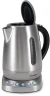 Чайник электрический Hyundai HYK-S7770 1.7л. 2200Вт серебристый/черный корпус: металл  