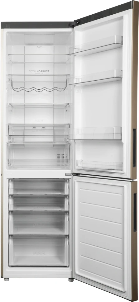 Холодильник Haier C2F637CGGU1 2-хкамерн. золотистый  