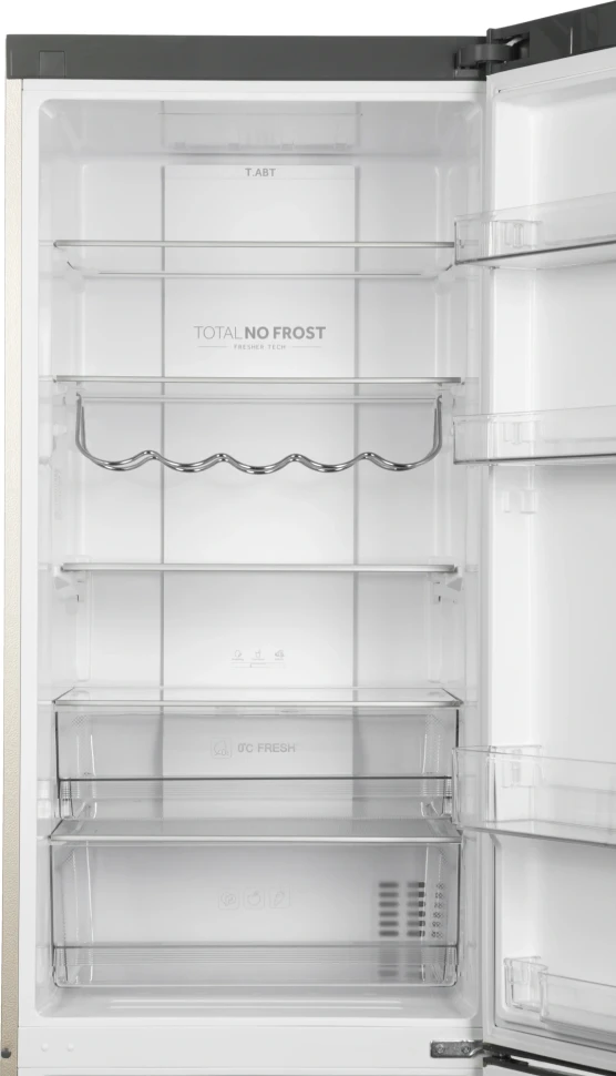 Холодильник Haier C2F637CGGU1 2-хкамерн. золотистый  