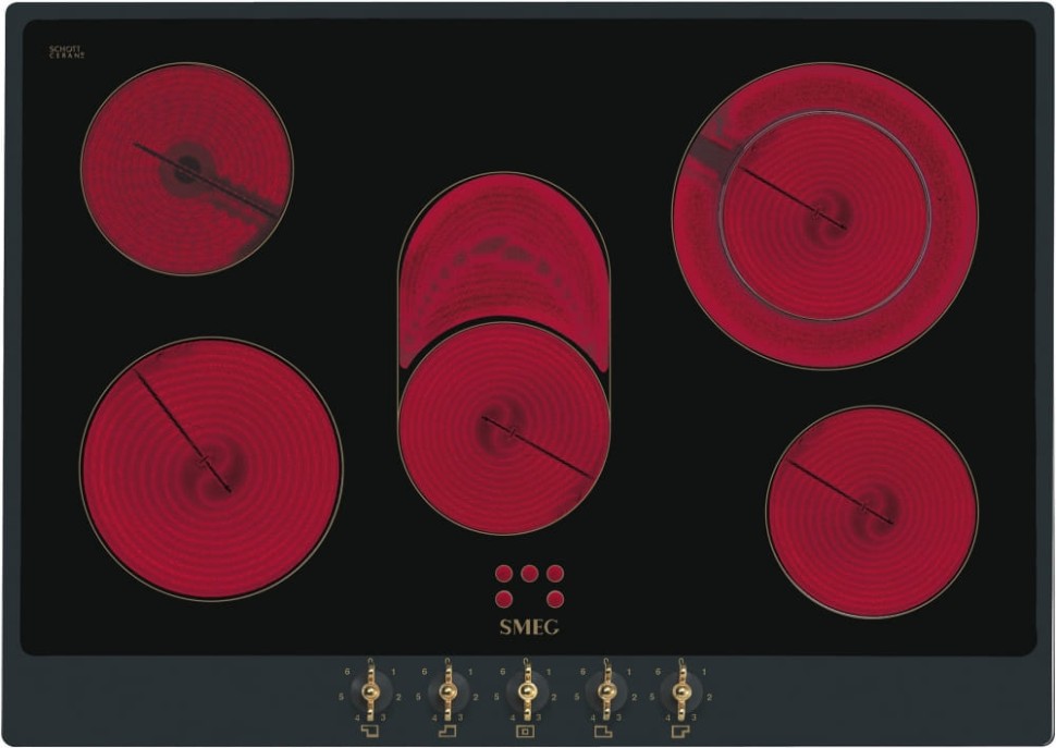 Стеклокерамическая панель Smeg P875AO