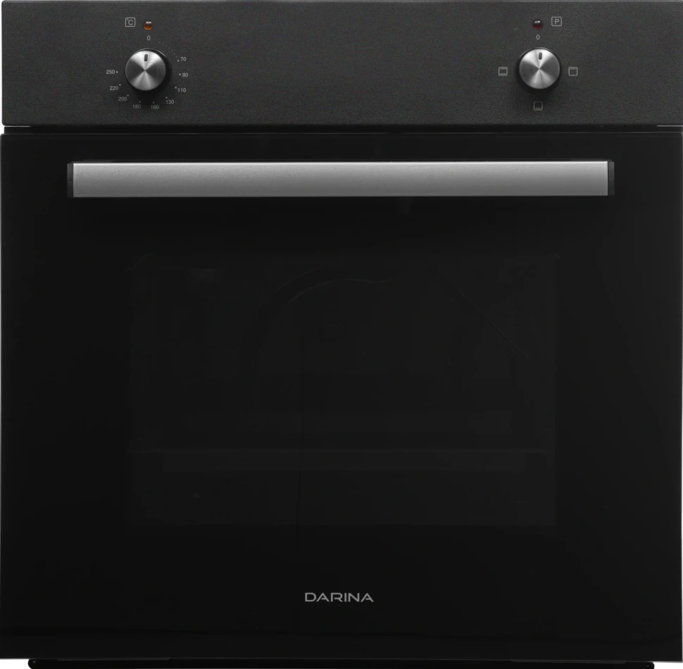 Духовой шкаф Электрический Darina BO 1700 At антрацит/стекло черное