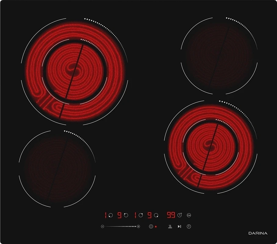 Варочная поверхность Darina 6P E 327 B черный  