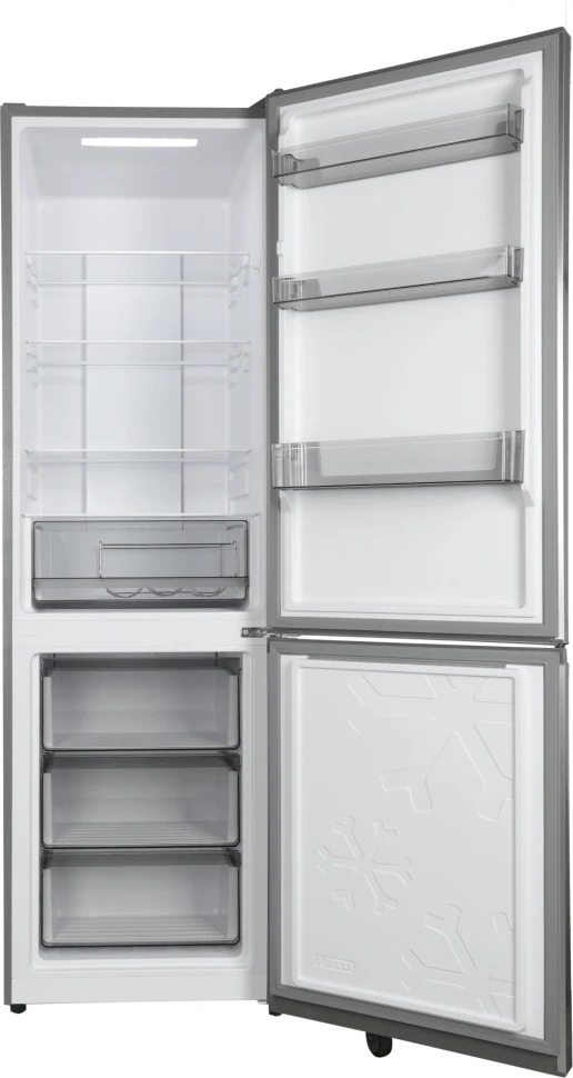 Холодильник Hyundai CC35083F 2-хкамерн. нержавеющая сталь