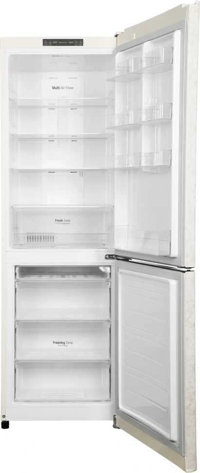 Холодильник LG GA-B419SEJL 2-хкамерн. бежевый глянц. инвертер