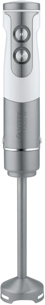 Блендер погружной Vitek VT-8543 1300Вт белый/серебристый  