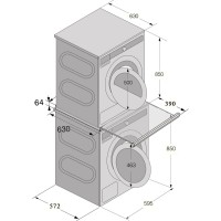 Комплект Asko Classic 15: W1094W + T108HW + HS60W