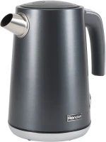 Чайник электрический Rondell 1002-RE-01 1.7л. 2200Вт черный корпус: металл (RDE-1002)