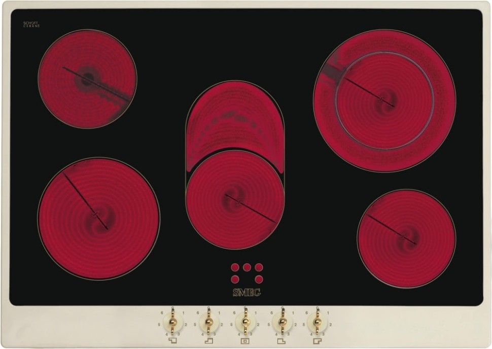 Стеклокерамическая панель Smeg P875PO