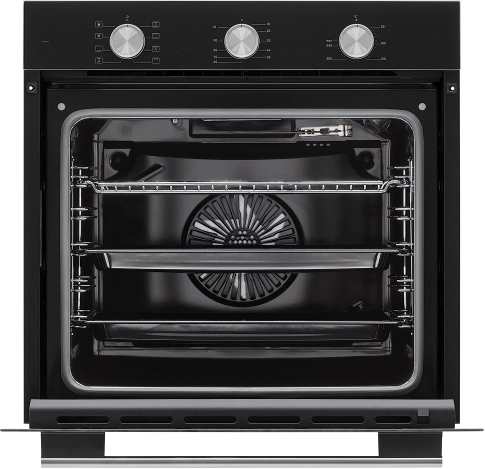 Духовой шкаф Электрический Krona BIRNE 60 BL черный  