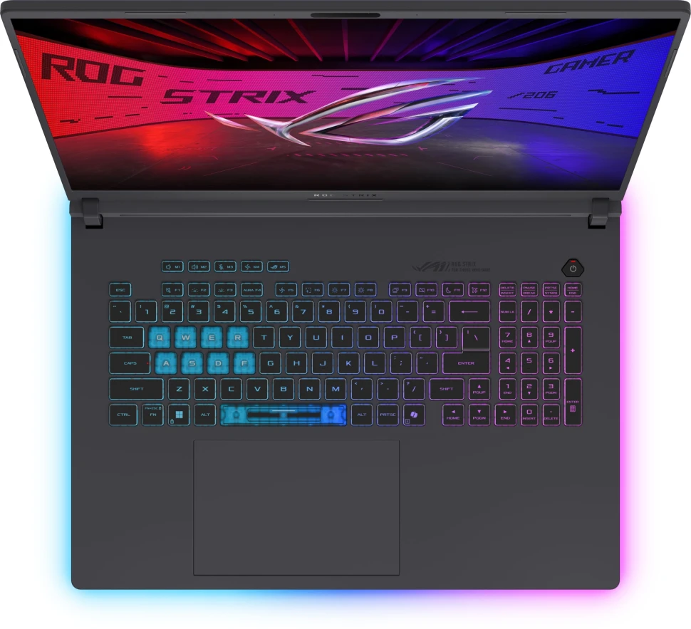 Ноутбук Asus ROG Strix G18 G815JPR-S9042 Core i9 14900HX 32Gb SSD1Tb NVIDIA GeForce RTX 5070 8Gb 18" IPS WQXGA (2560x1600) без ОС grey WiFi BT Cam (90NR0LM1-M001Z0)  