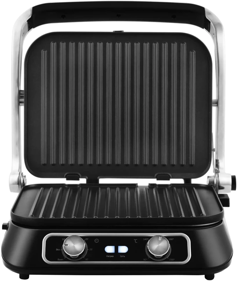 Электрогриль Kitfort КТ-1652 2100Вт черный  
