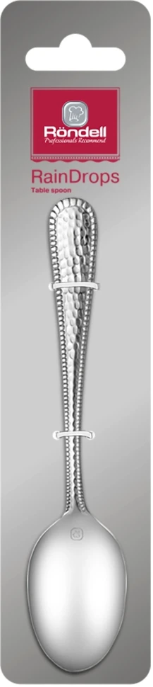 Ложка столовая Rondell RainDrops RD-1083 стальной  