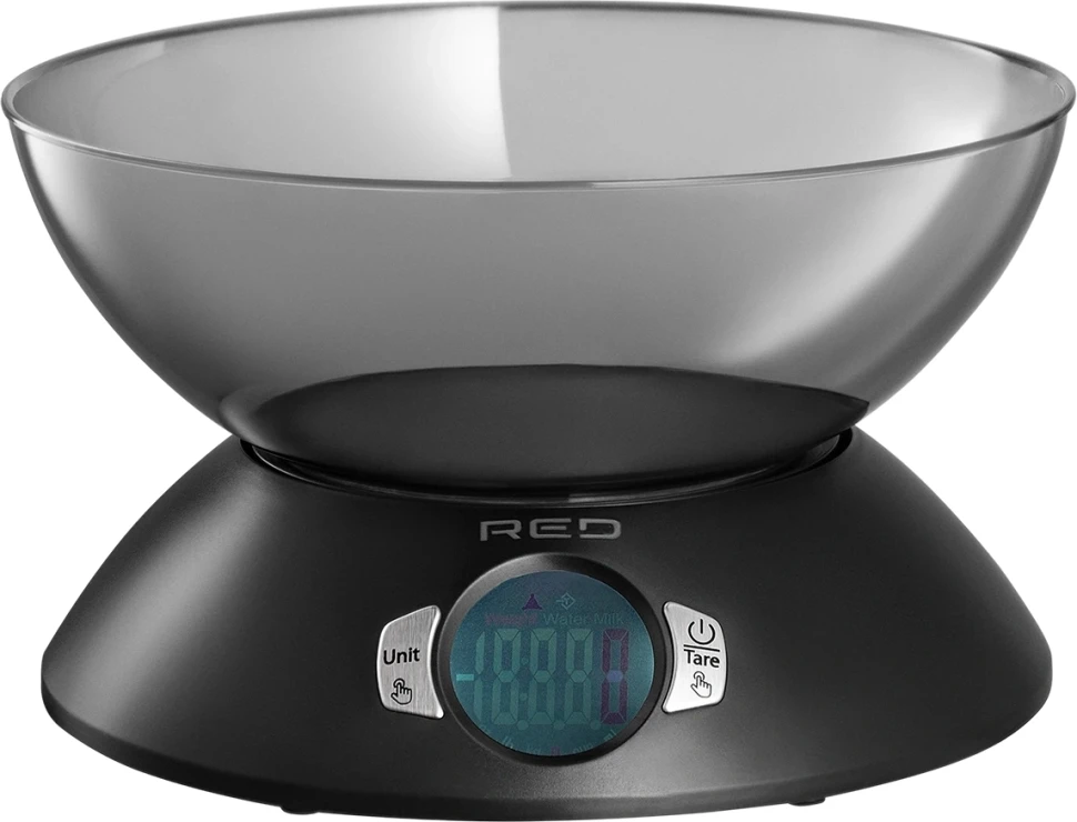 Весы кухонные электронные Red Solution S734 макс.вес:5кг черный  