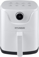 Аэрогриль Hyundai HYF-2052 1000Вт белый/серебристый