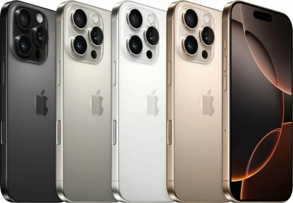 Смартфон Apple iPhone 16 Pro Max 256GB, nano SIM + eSIM, Титановый чёрный  